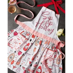 DII® Pop Fizz Home Collection Sip Sip Hooray Apron