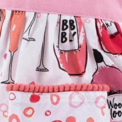DII® Pop Fizz Home Collection Sip Sip Hooray Apron