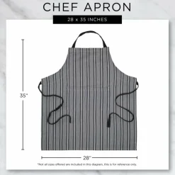 DII® Skeleton Print Chef Apron