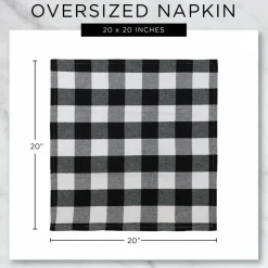 DII® Solid Oversized Napkin, 6ct.