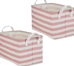 DII® Striped Laundry Bins, 2ct.