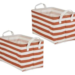 DII® Striped Laundry Bins, 2ct.