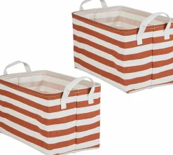 DII® Striped Laundry Bins, 2ct.