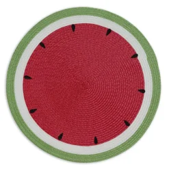 DII® Summer Day Watermelon Placemats, 6ct.