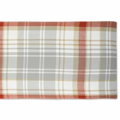 DII® 108" Thanksgiving Thankful Autumn, Fall Leaves, Reversible Table Runner
