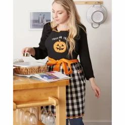 DII® Trick Or Treat Embellished Apron