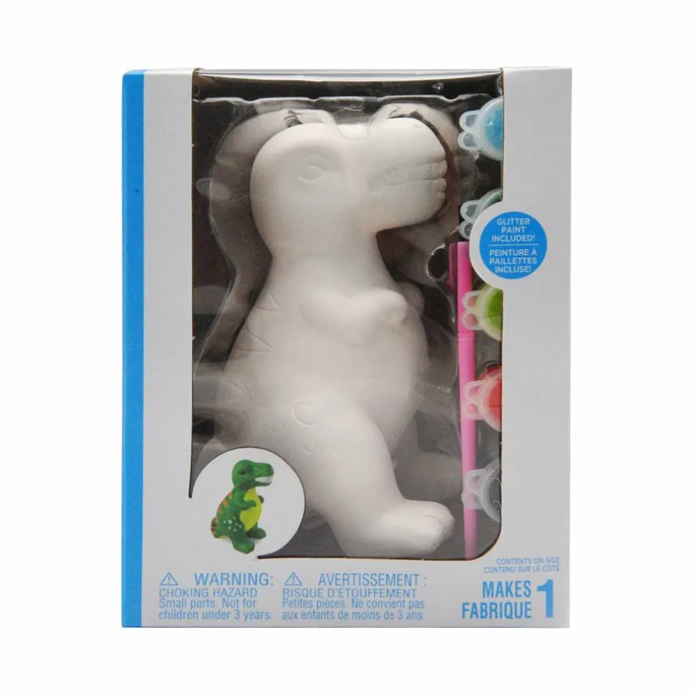 Dinosaur 3D Ceramic Bank Kit by Creatology™