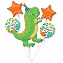 Dinosaur Dinomite Party Foil Balloon Bouquet