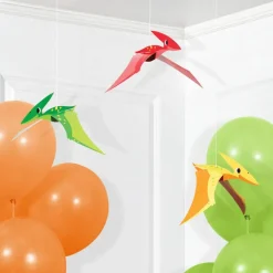 Dinosaur Shaped Birthday Banner