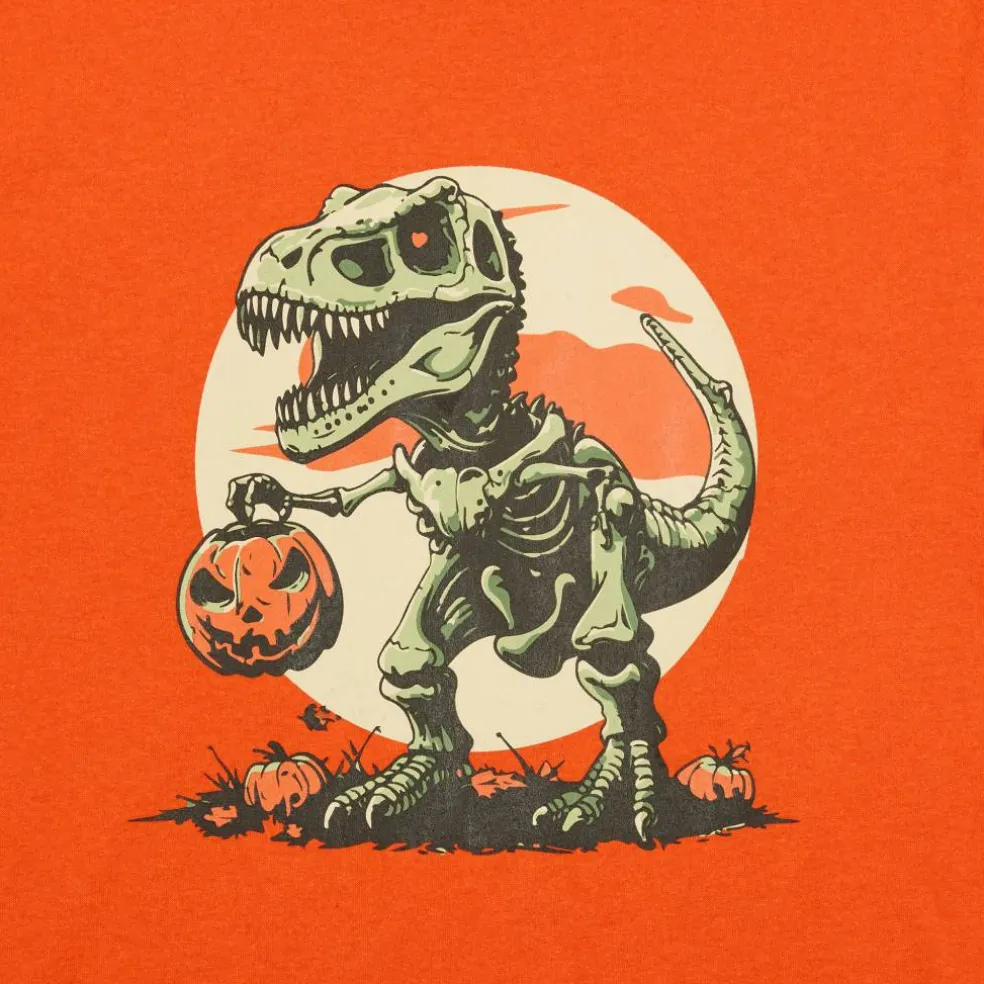 Dino Skeleton Adult T-Shirt