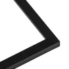 Diploma Frame x 8 Professional License - Graduation Matte Black Hardwood With Dark Red double mat