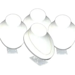 4 Display Necklace Bust Adjust 3X Chain Unit