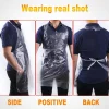 Disposable Aprons (50 Count), Plastic apron for Painting Party, Cooking, Housework, Picnic etc.