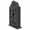 18" Distressed Black Sword Mirror Box Tabletop Décor by Ashland®