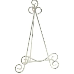 Distressed White Table Easel by Studio Décor®