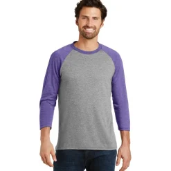 District® Perfect Tri® 3/4 Sleeve Raglan