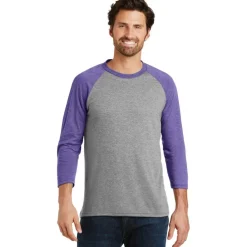 District® Perfect Tri® 3/4 Sleeve Raglan