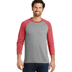 District® Perfect Tri® 3/4 Sleeve Raglan