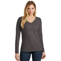 District® Very Important Tee® Long Sleeve V-Neck Women's T-Shirt