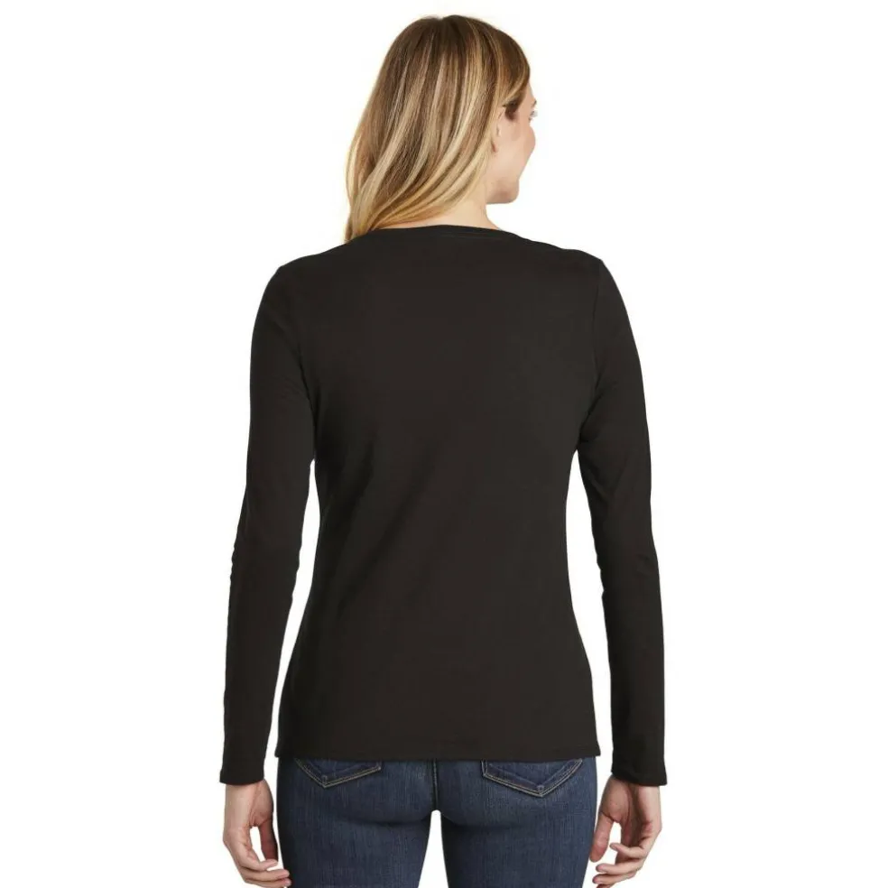 District® Very Important Tee® Long Sleeve V-Neck Women's T-Shirt