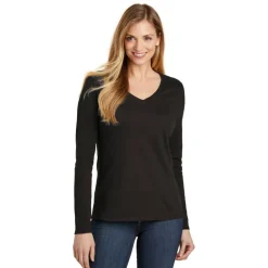 District® Very Important Tee® Long Sleeve V-Neck Women's T-Shirt