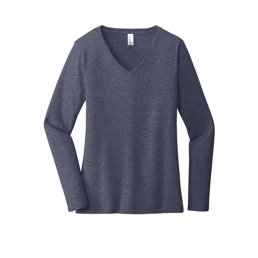 District® Very Important Tee® Long Sleeve V-Neck Women's T-Shirt