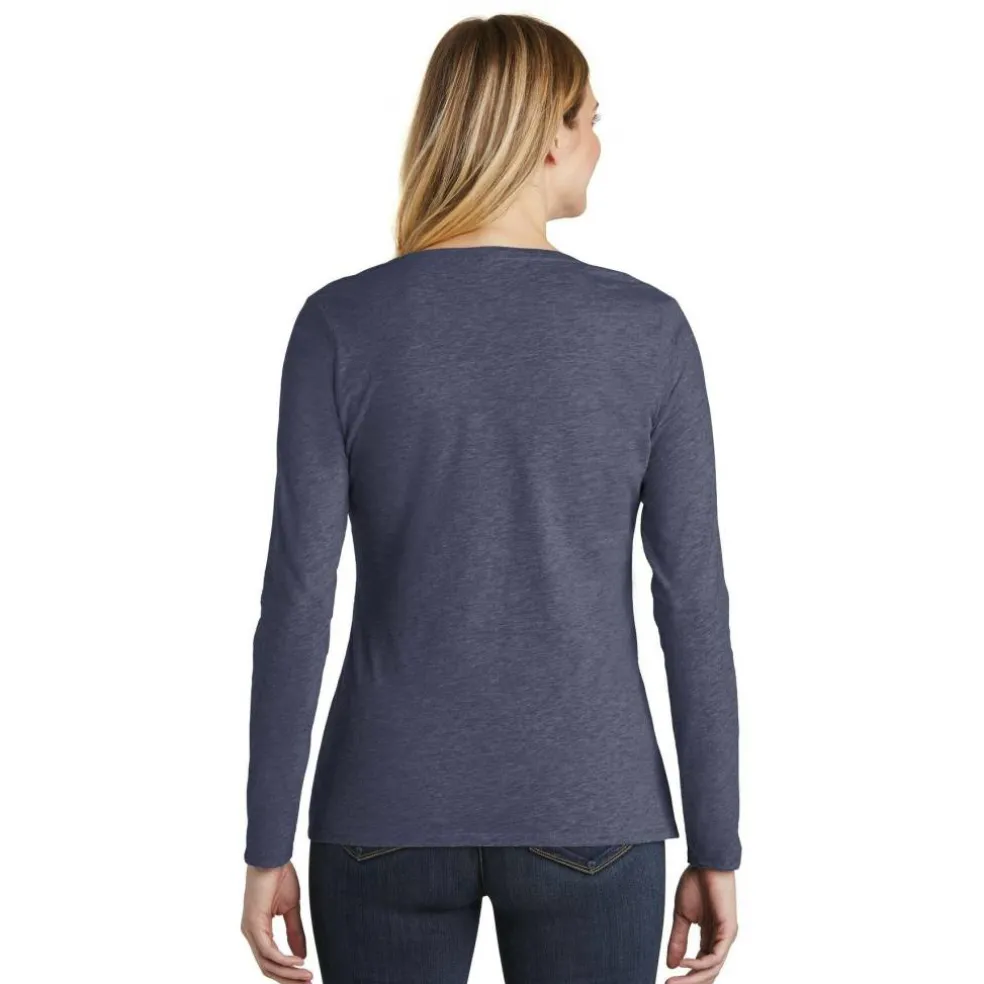 District® Very Important Tee® Long Sleeve V-Neck Women's T-Shirt