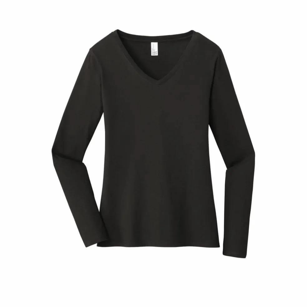 District® Very Important Tee® Long Sleeve V-Neck Women's T-Shirt