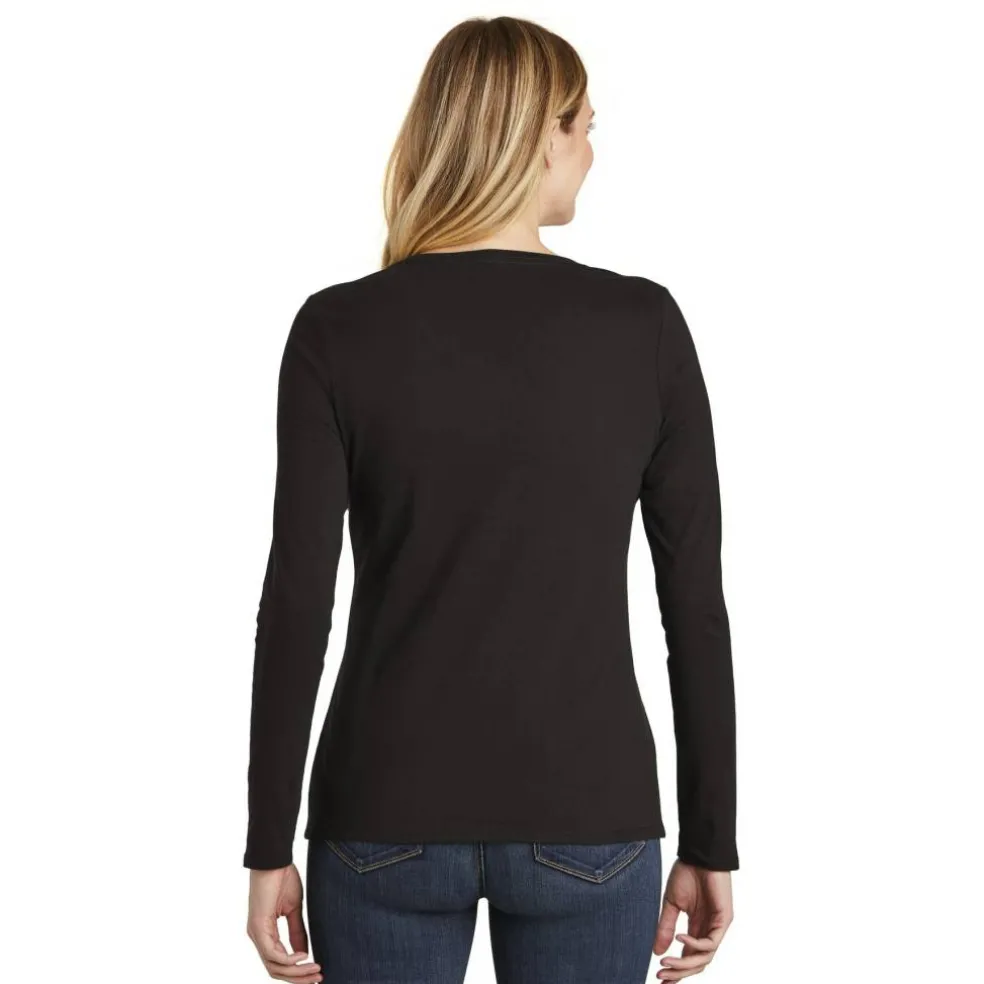 District® Very Important Tee® Long Sleeve V-Neck Women's T-Shirt