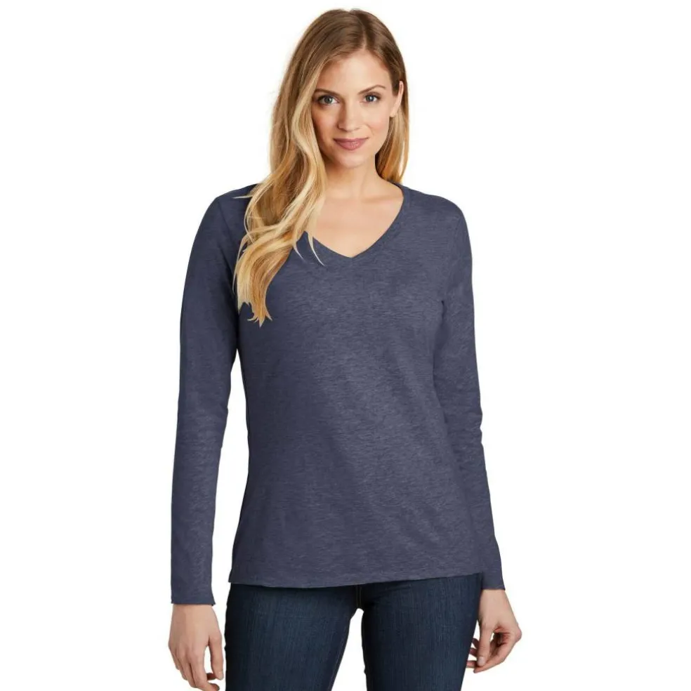 District® Very Important Tee® Long Sleeve V-Neck Women's T-Shirt