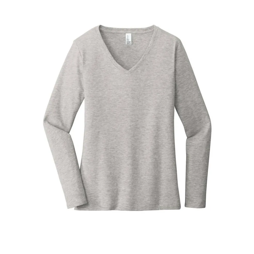 District® Very Important Tee® Long Sleeve V-Neck Women's T-Shirt