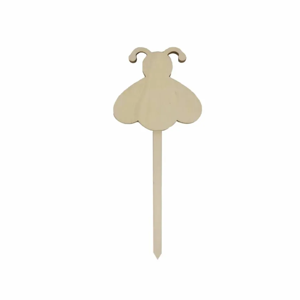 7.75" DIY Bee Pick Wood Décor by Make Market®