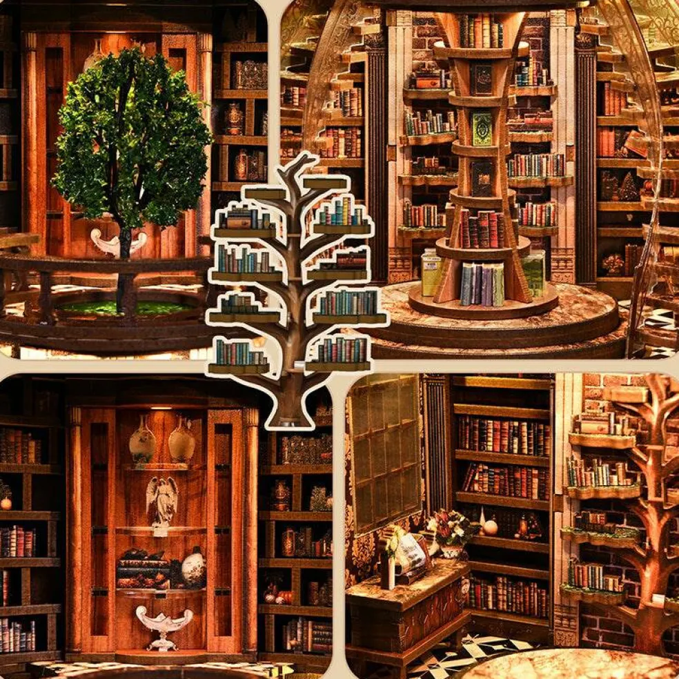 DIY Book Nook Kit - Tree of Knowledge