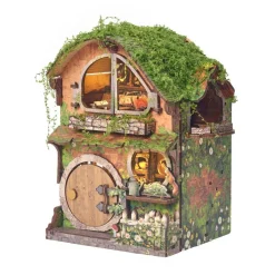 DIY Book Nook Kit - Woodland Daisy Cabin