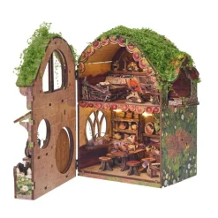 DIY Book Nook Kit - Woodland Daisy Cabin