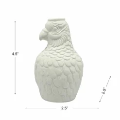 4.5" DIY Ceramic Parrot Bud Vase by Make Market®