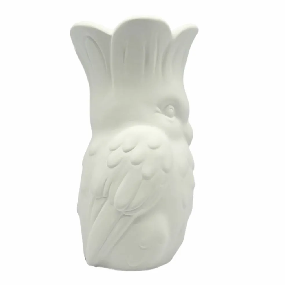 7.5" DIY Ceramic Parrot Vase by Make Market®
