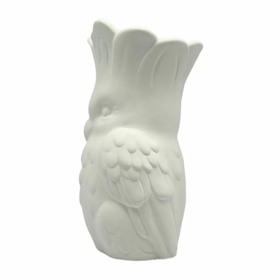 7.5" DIY Ceramic Parrot Vase by Make Market®