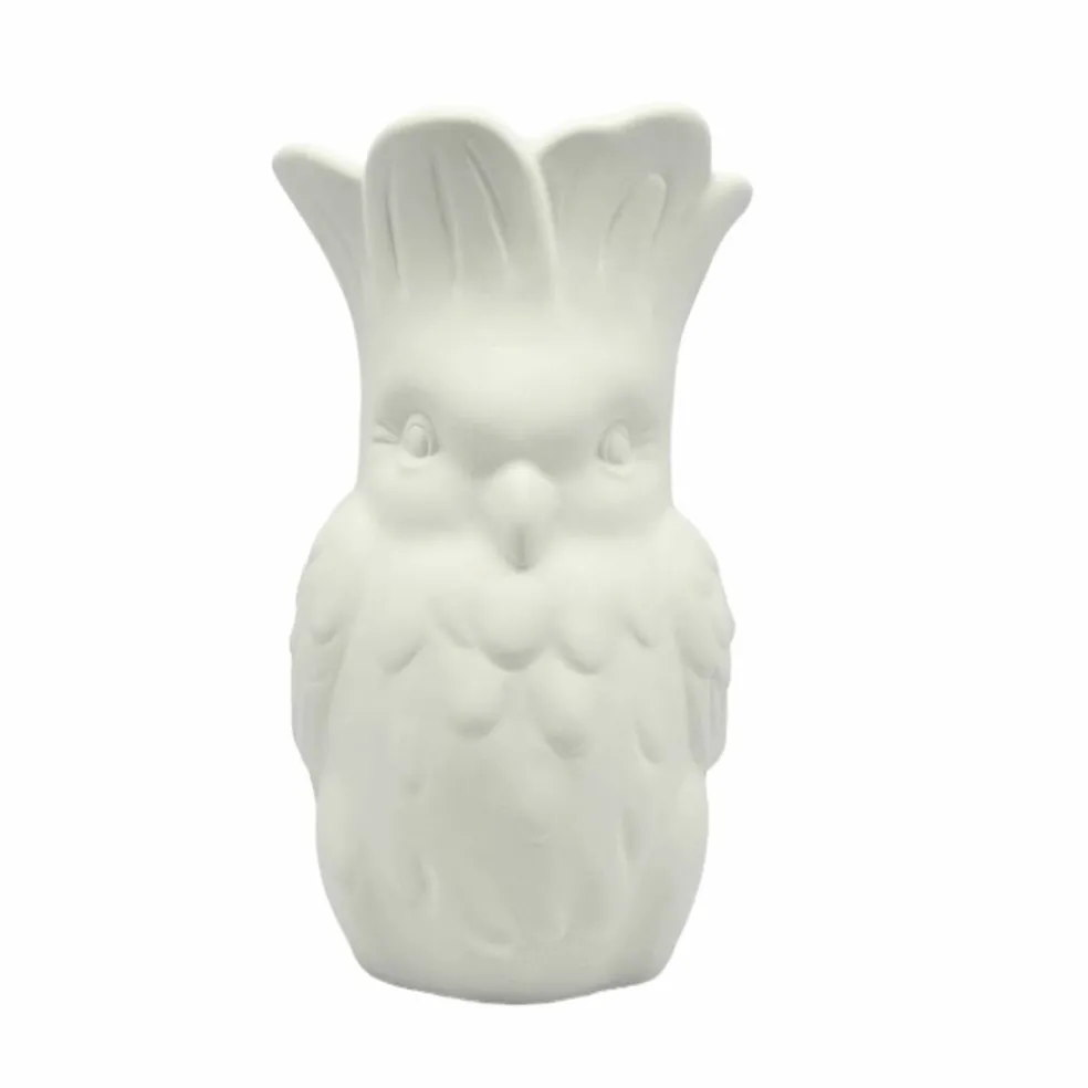 7.5" DIY Ceramic Parrot Vase by Make Market®