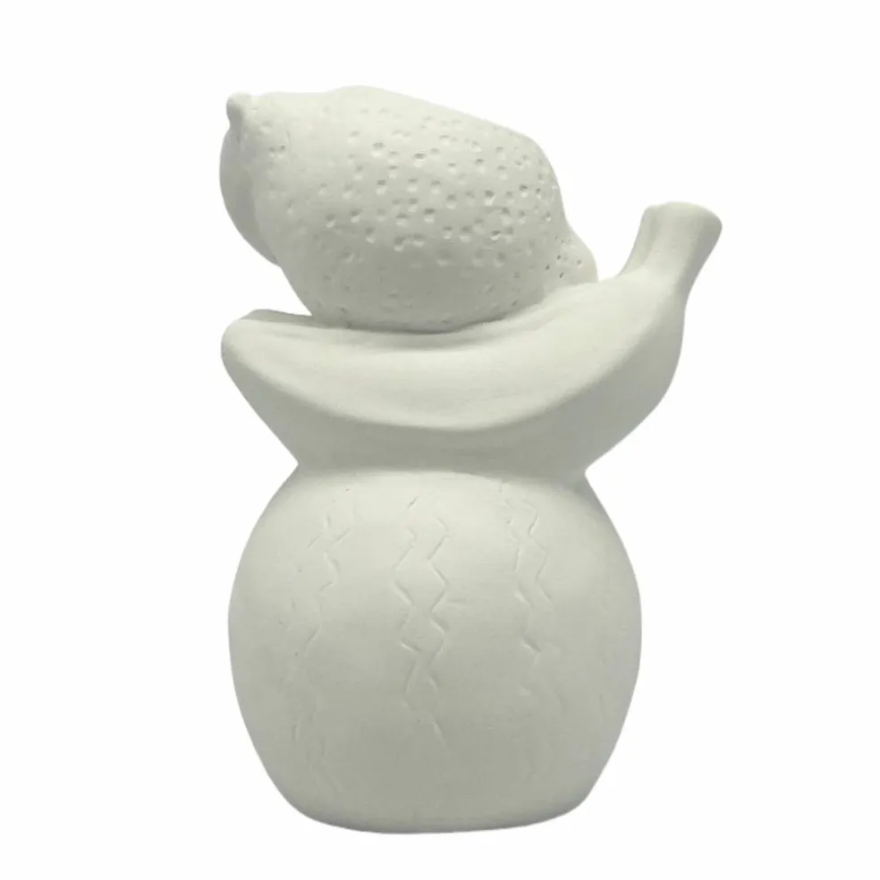 4.5" DIY Ceramic Stacked Fruit Bud Vase by Make Market®