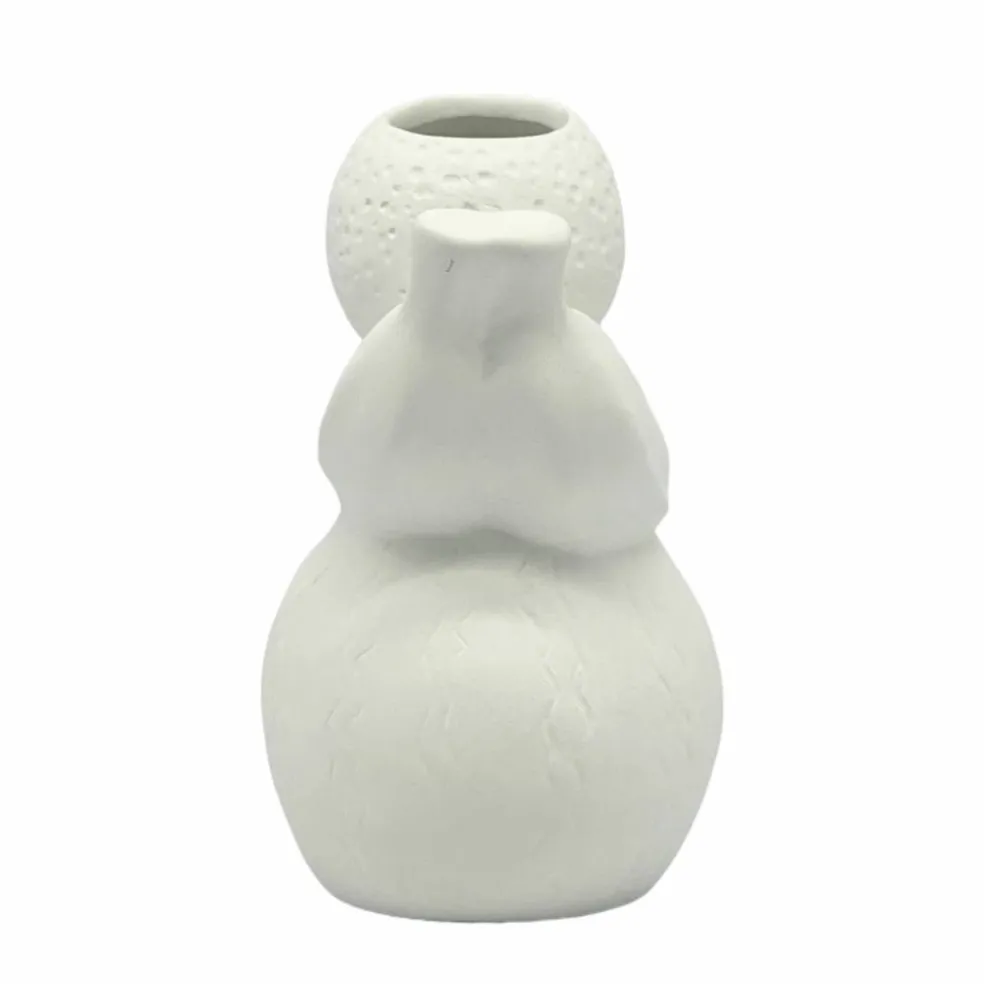 4.5" DIY Ceramic Stacked Fruit Bud Vase by Make Market®
