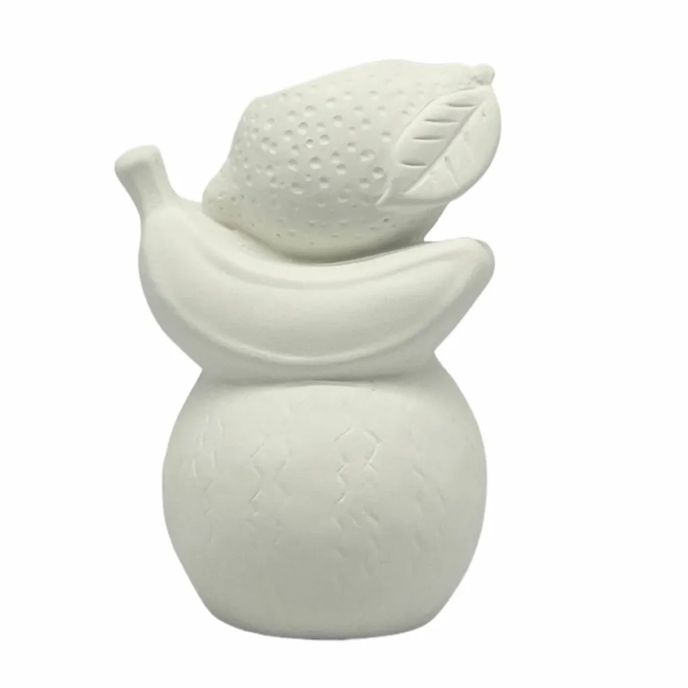 4.5" DIY Ceramic Stacked Fruit Bud Vase by Make Market®