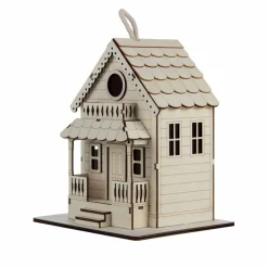 8" DIY Plywood Birdhouse with Scalloped Roof by Make Market®