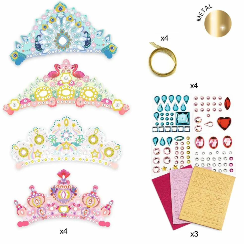 DJECO DIY Like a Princess Crown Kit