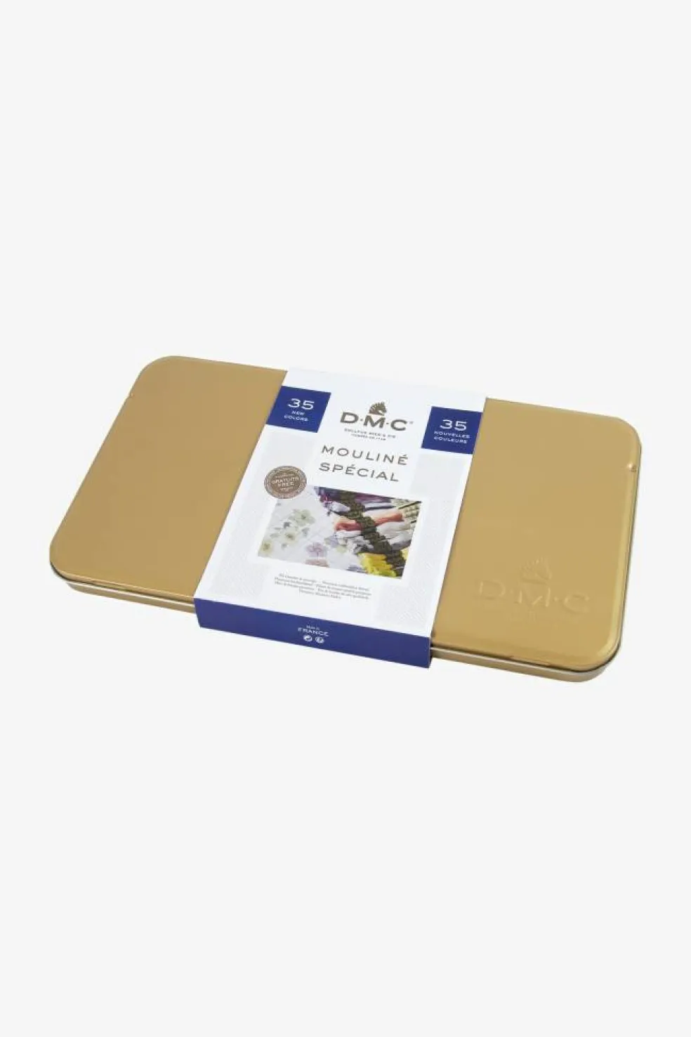 DMC Embroidery Floss Collector's Tin (35 Colors)