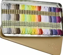 DMC Embroidery Floss Collector's Tin (35 Colors)