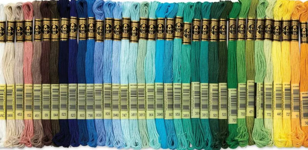 DMC Embroidery Floss Scenic Colors Tin (35 Colors)