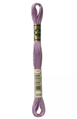 DMC® - 3836 -- (Light Grape Purple)-- Six-Strand Embroidery Floss Skein