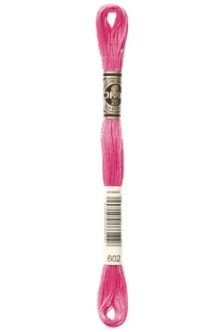 DMC® - 602 -- (Pink Verbena)-- Six-Strand Embroidery Floss Skein