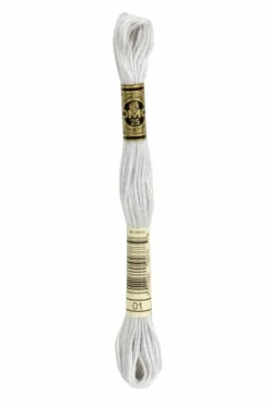 DMC® - 01 -- Rain-- Six-Strand Embroidery Floss Skein